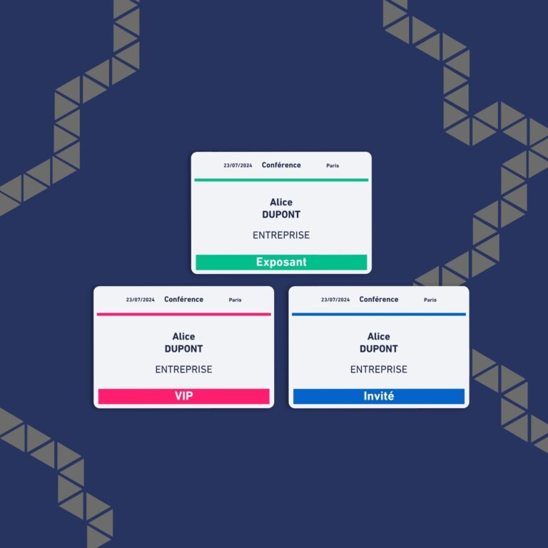 badges personnalisés