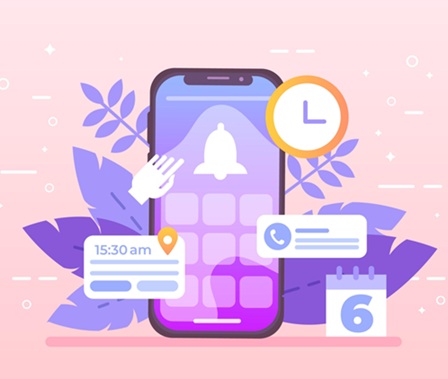 ecran avec multiple notifications